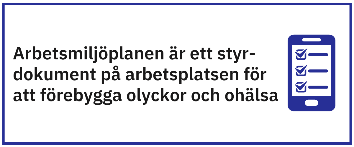 Det Här Ska En Arbetsmiljöplan Innehålla 